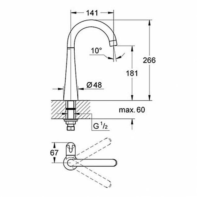 Фотография товара Grohe Zedra   30026SD0Gr