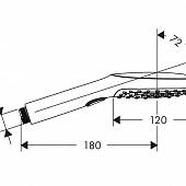 Душ ручной Hansgrohe Raindance Select 26521400