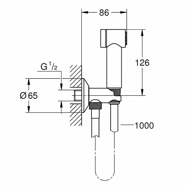 Фотография товара Grohe Trigger Spray 26329000Gr