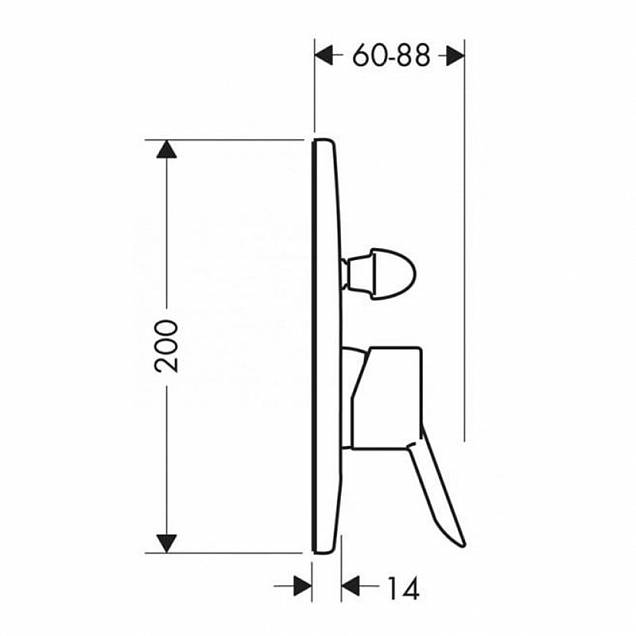 Фотография товара Hansgrohe Focus S 31746000