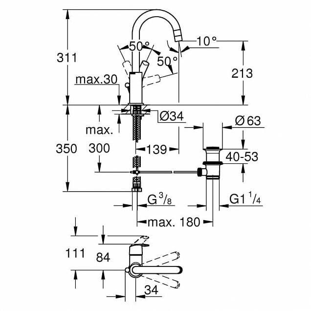 Фотография товара Grohe Eurosmart 23537002Gr