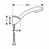 Душевой набор Hansgrohe Croma 27543000