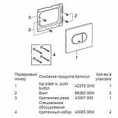 Накладная панель Grohe Arena Cosmopolitan 38858SH0