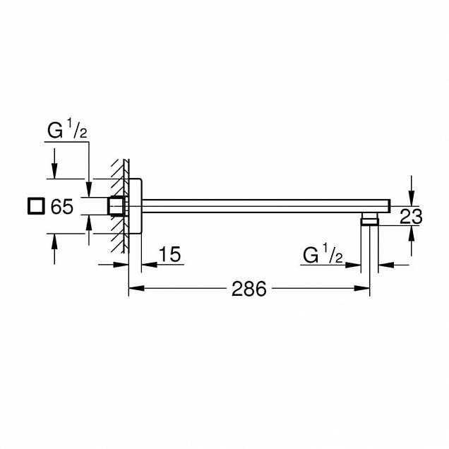 Фотография товара Grohe Rainshower 27709000Gr