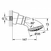 Верхний душ Grohe Relexa 27062000