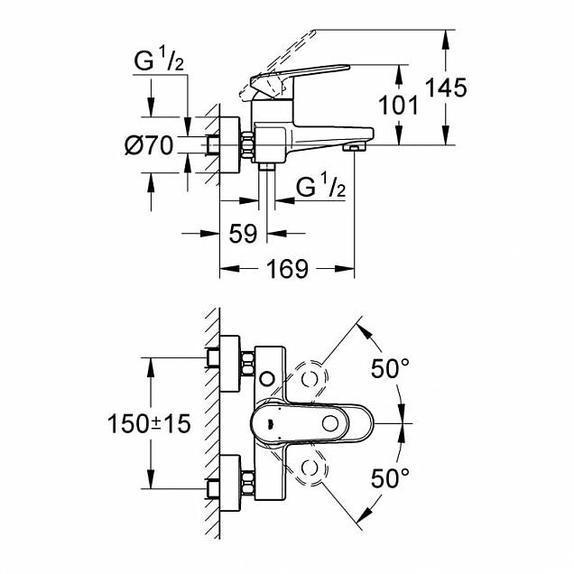 Фотография товара Grohe Europlus 33553002Gr