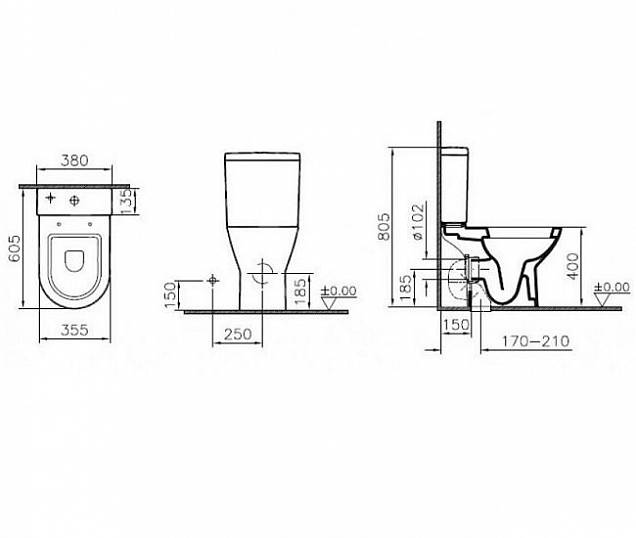 Фотография товара Vitra Diana 9816B003-7201