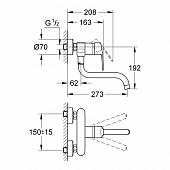 Смеситель для кухни Grohe Eurostyle Cosmopolitan 33982002