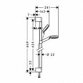 Душевой гарнитур Hansgrohe Crometta 26533400