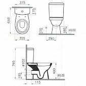 Унитаз-компакт Vitra Normus 9705B003-7200