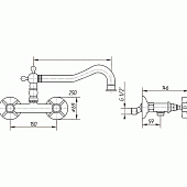 Смеситель для кухни Migliore Princeton ML.CUC-852.CR