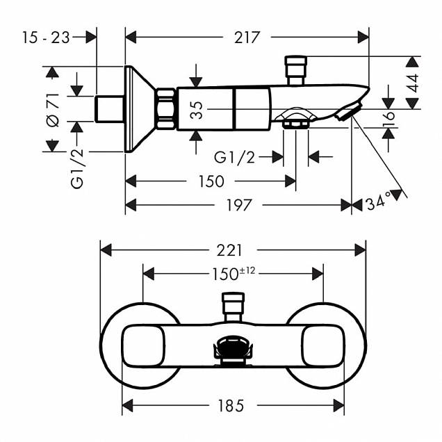 Фотография товара Hansgrohe Logis 71243000