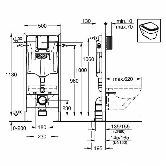 Фотография товара Grohe Rapid SL 38584001Gr