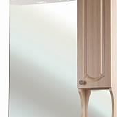 Зеркало-шкаф, светлый лен, Bellezza Камелия 65 L