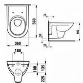 Унитаз  Laufen  Pro  2095.1.000.000.1