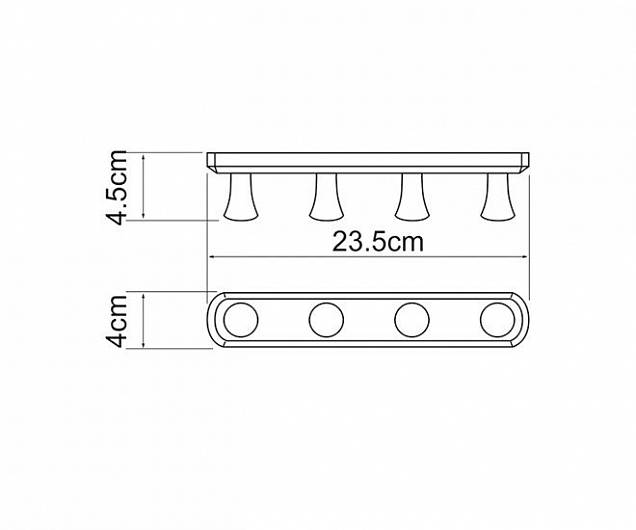 Фотография товара WasserKraft No design line WasserKraft K-1074