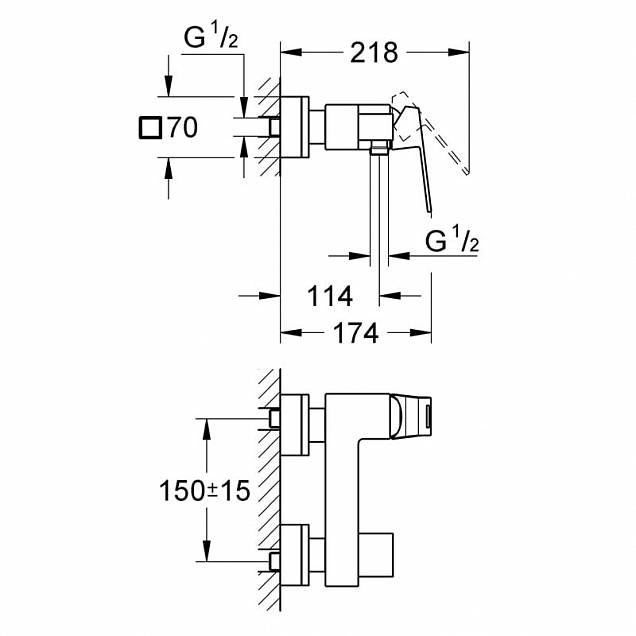 Фотография товара Grohe Eurocube   23145000Gr