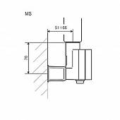 Блок управления КТХ4 "MS" хром, КТХ 4 МS хром