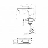 Смеситель для раковины Elghansa Ecoflow Alpha 1650307