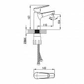 Смеситель для раковины Iddis Torr TORSB00i01