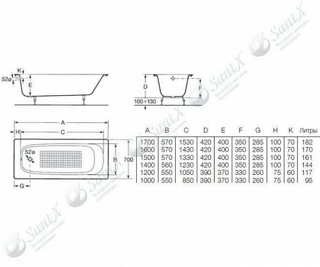 Фотография товара Roca Continental 21290100R