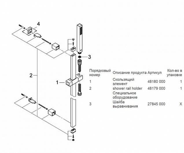 Фотография товара Grohe Euphoria 27891000Gr