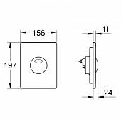 Накладная панель Grohe Skate 38862P00