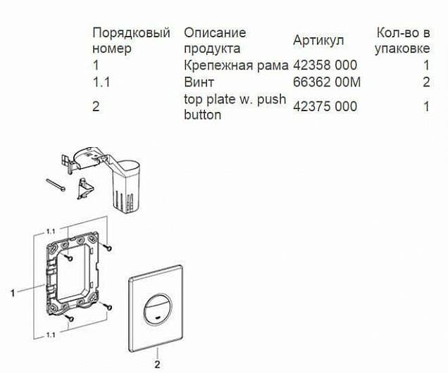 Фотография товара Grohe Nova Cosmopolitan 38799000Gr