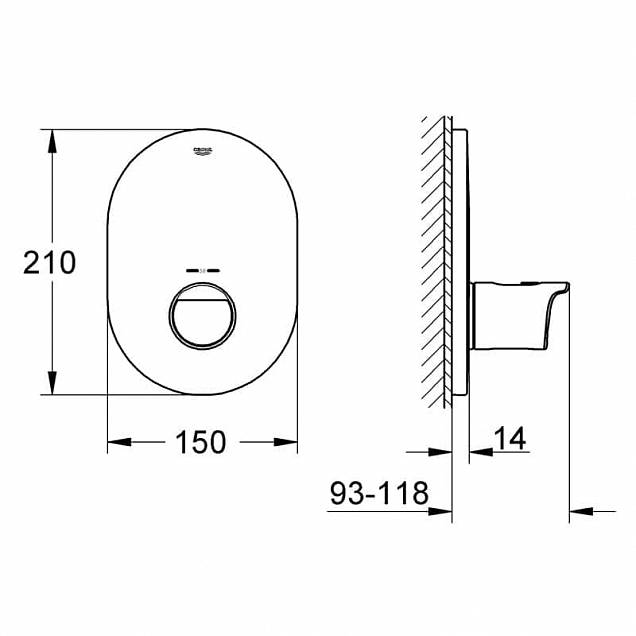 Фотография товара Grohe Grohtherm 2000 New 19352001Gr