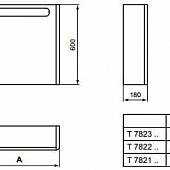 Шкаф-зеркало Ideal Standard Softmood T7823S5