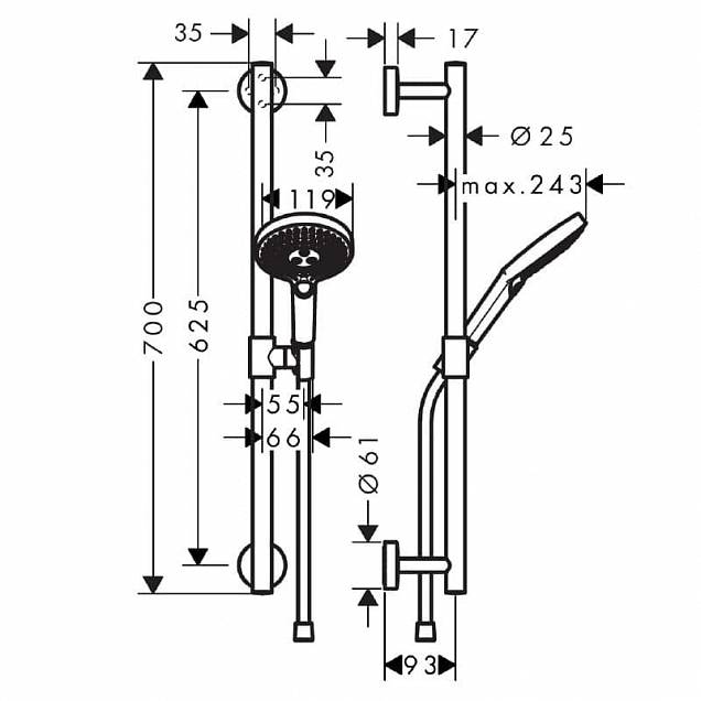 Фотография товара Hansgrohe Raindance Select S 26321000