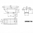 Фотография товара Kaldewei Cayono 274900013001