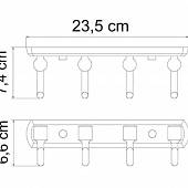 Вешалка WasserKraft Oder K-3074