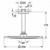 Верхний душ Grohe Rainshower F-series 26071000