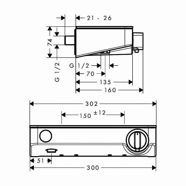 Фотография товара Hansgrohe Ecostat Select 13171400