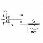 Верхний душ Grohe Rainshower Cosmopolitan 26171LS0