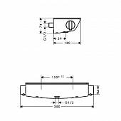 Термостат Hansgrohe Ecostat 13161400