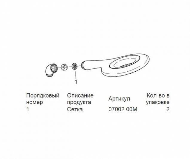 Фотография товара Grohe Rainshower Icon 27630000Gr