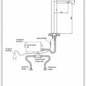 Смеситель для раковины Gpd Photocell FLB07