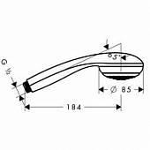 Ручной душ  Hansgrohe Crometta 28561000