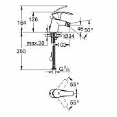 Смеситель для биде Grohe Eurosmart 32927002