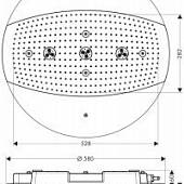 Верхний душ Hansgrohe Raindance 26115000