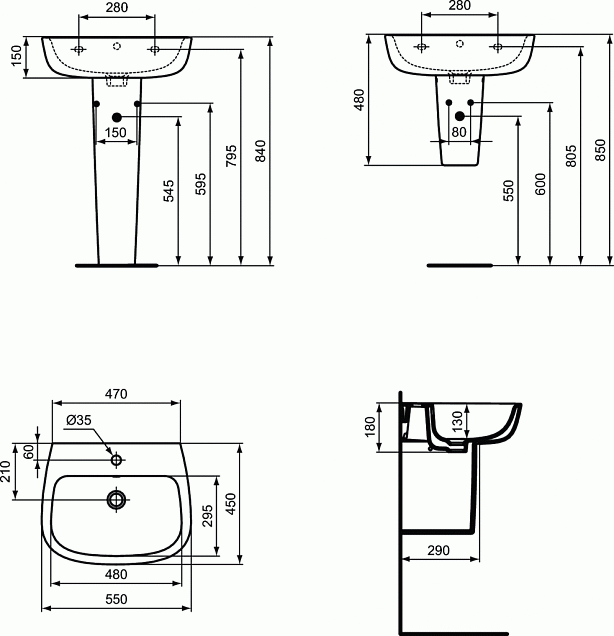 Фотография товара Ideal Standard Esedra T279901