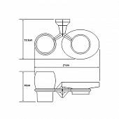 Мыльница и стакан с держателем WasserKraft Aller K-1126C