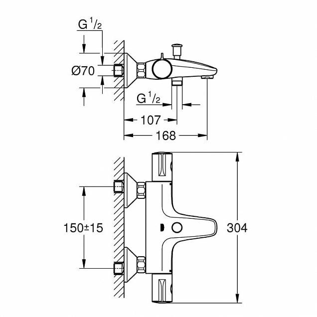 Фотография товара Grohe Grohtherm 800 34576000Gr