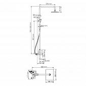 Душевая система WasserKraft Wiese A18401