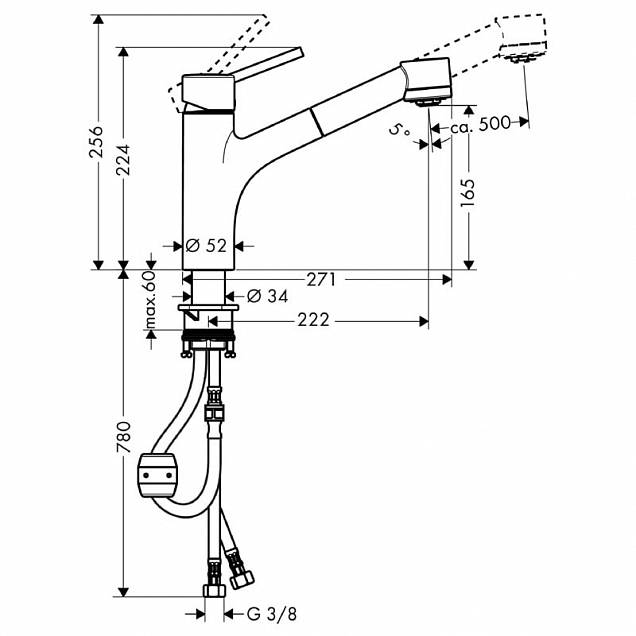 Фотография товара Hansgrohe Talis S 32841000