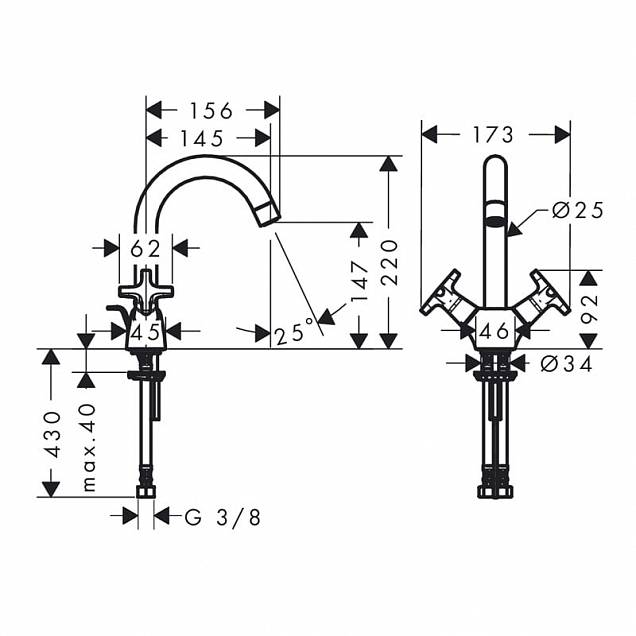 Фотография товара Hansgrohe Logis Classic 71270000