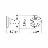 Крючок WasserKraft Ammer K-7023D