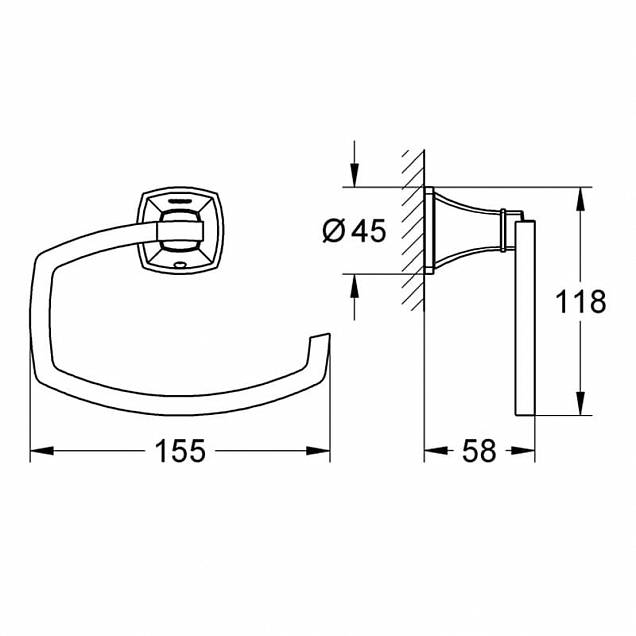 Фотография товара Grohe Grandera 40625000Gr